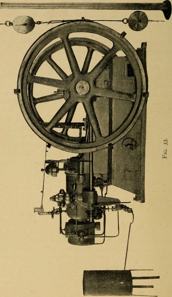 An illustration from The design and construction of oil engines;, 1900, leaf 78
