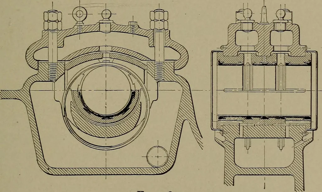 An illustration from The design and construction of oil engines, 1910, leaf 100