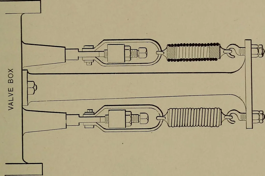 An illustration from The design and construction of oil engines, 1910, leaf 104