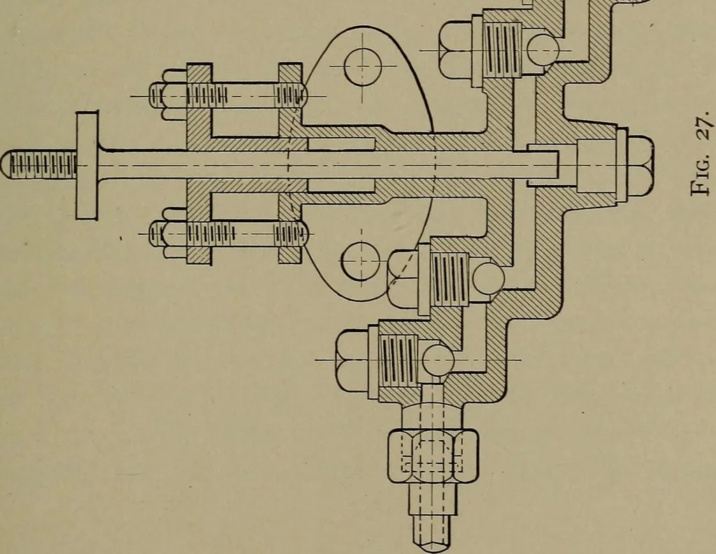 An illustration from The design and construction of oil engines, 1910, leaf 118