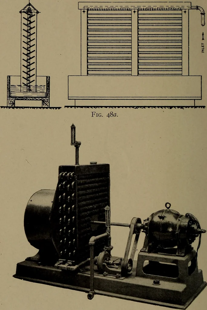 An illustration from The design and construction of oil engines, 1910, leaf 175