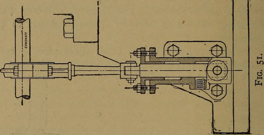 An illustration from The design and construction of oil engines, 1910, leaf 179