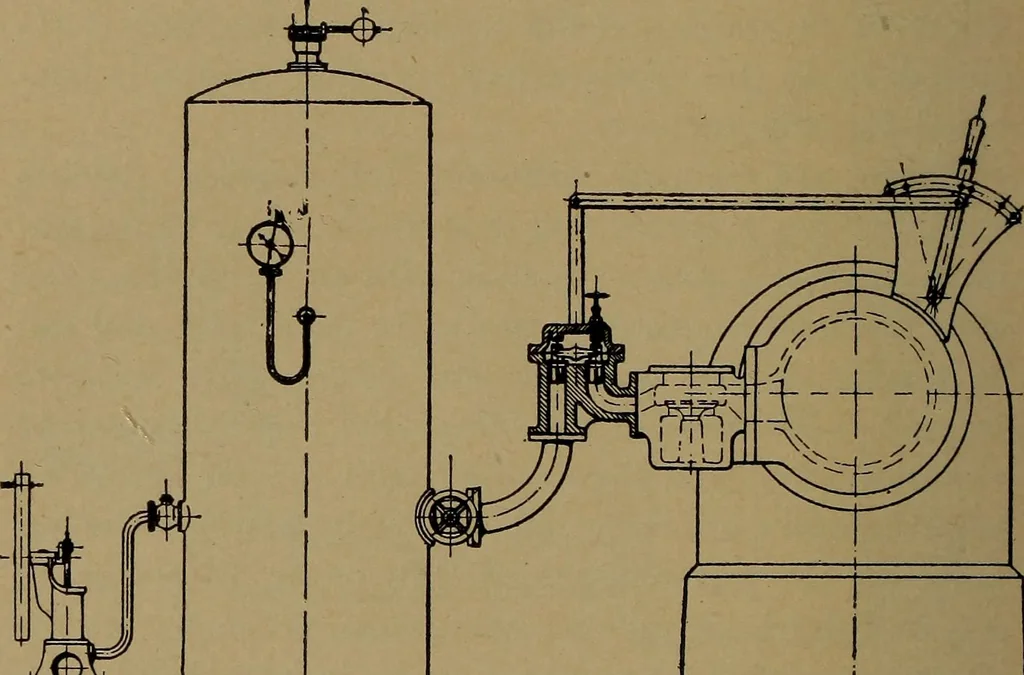 An illustration from The design and construction of oil engines, 1910, leaf 183