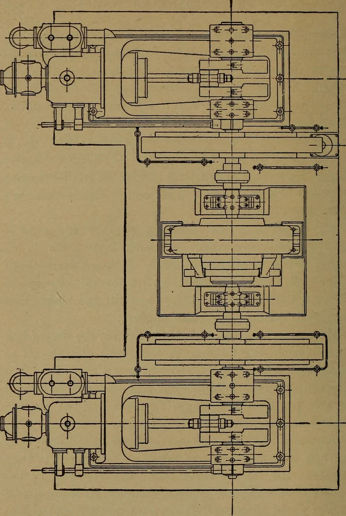 An illustration from The design and construction of oil engines, 1910, leaf 197