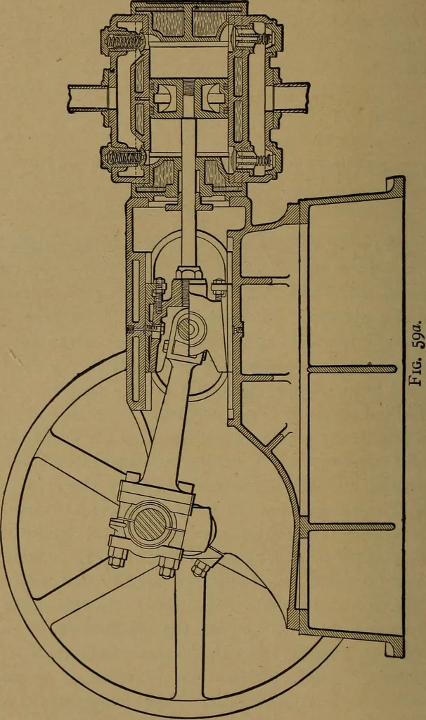 An illustration from The design and construction of oil engines, 1910, leaf 203