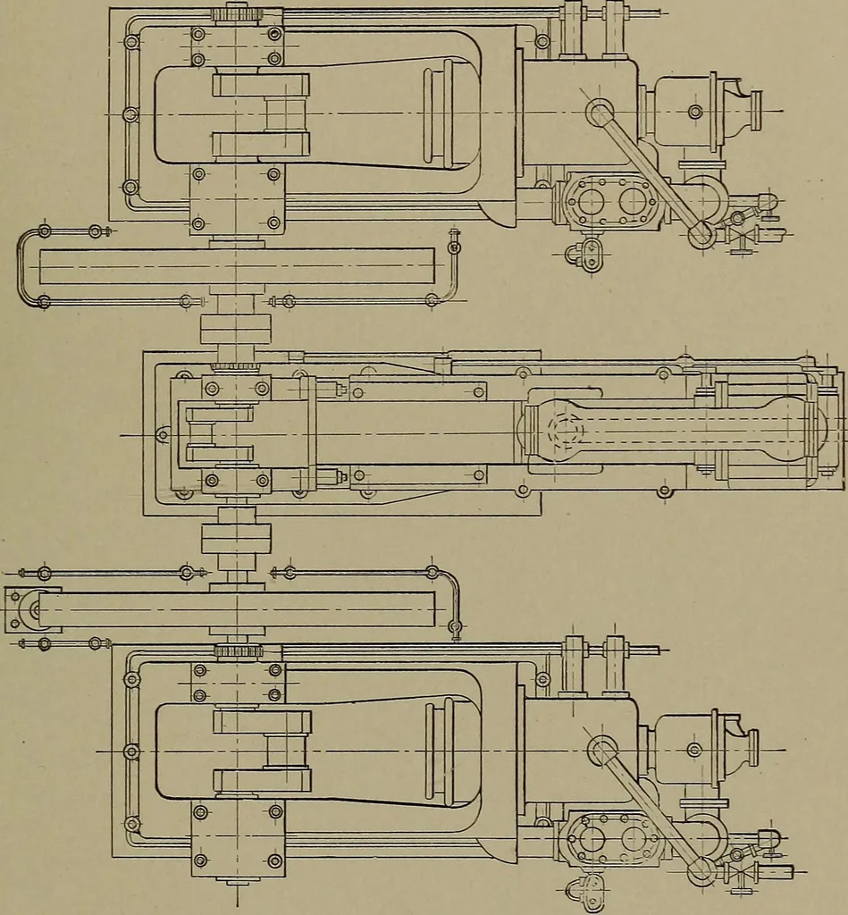 An illustration from The design and construction of oil engines, 1910, leaf 204