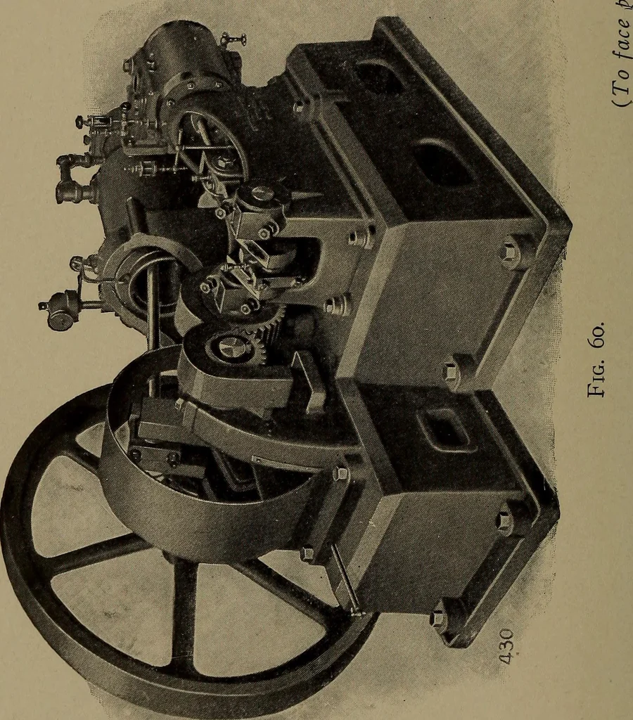 An illustration from The design and construction of oil engines, 1910, leaf 207