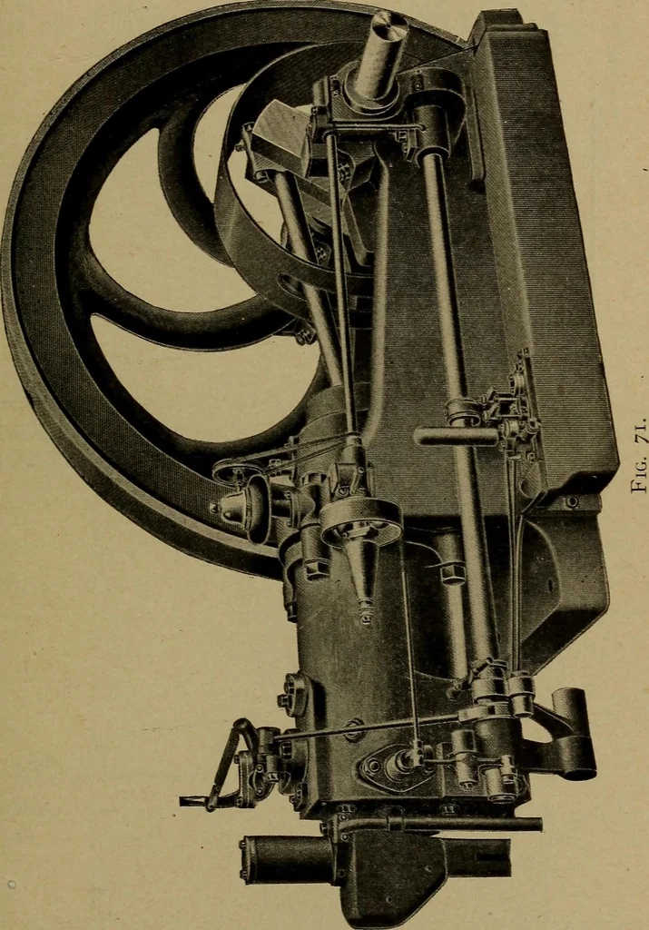 An illustration from The design and construction of oil engines, 1910, leaf 258