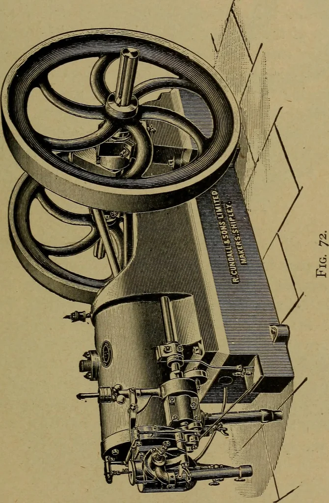 An illustration from The design and construction of oil engines, 1910, leaf 262