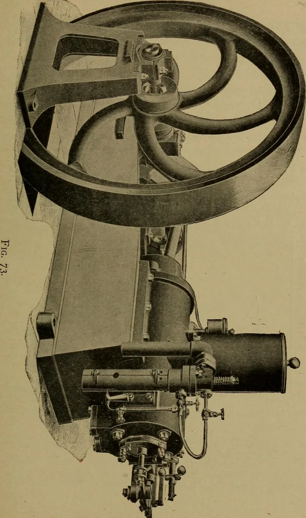 An illustration from The design and construction of oil engines, 1910, leaf 264