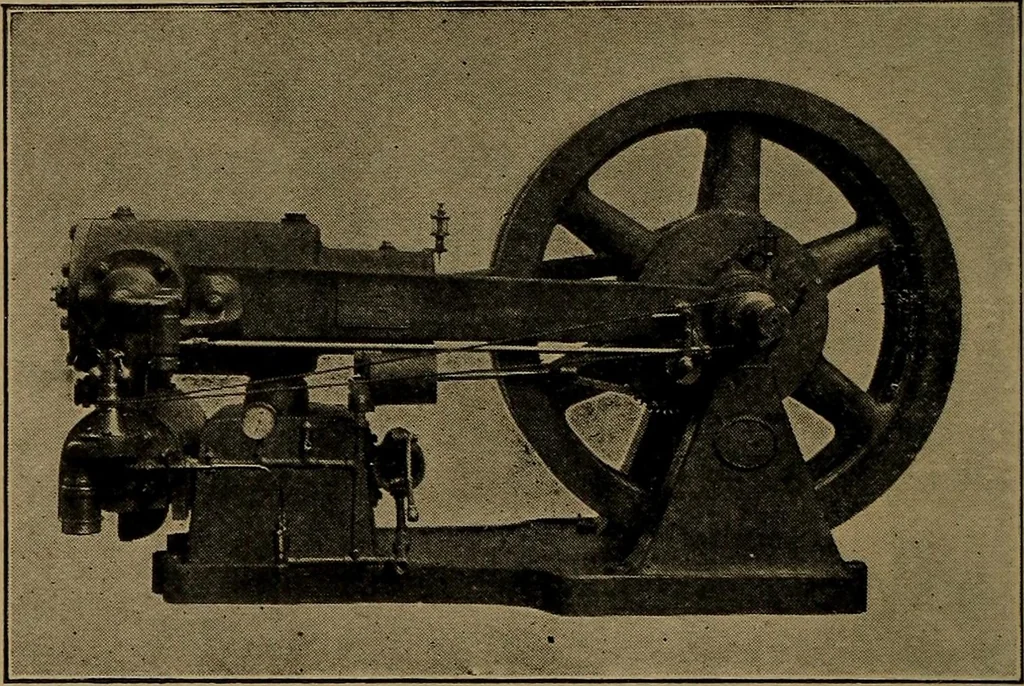 An illustration from The design and construction of oil engines, 1910, leaf 267