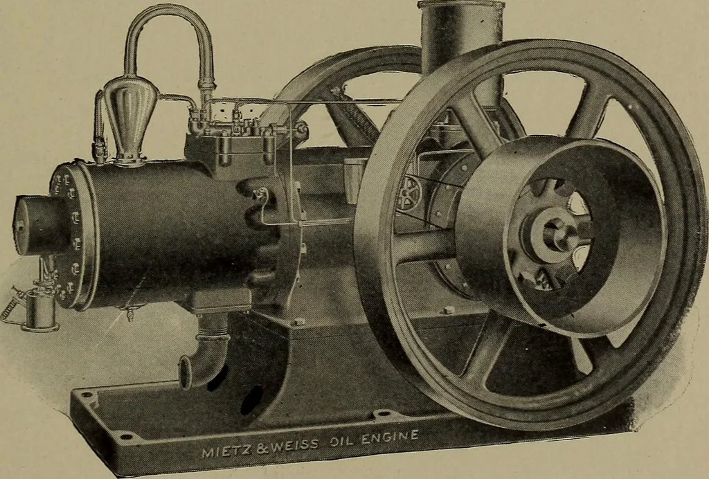 An illustration from The design and construction of oil engines, 1910, leaf 270