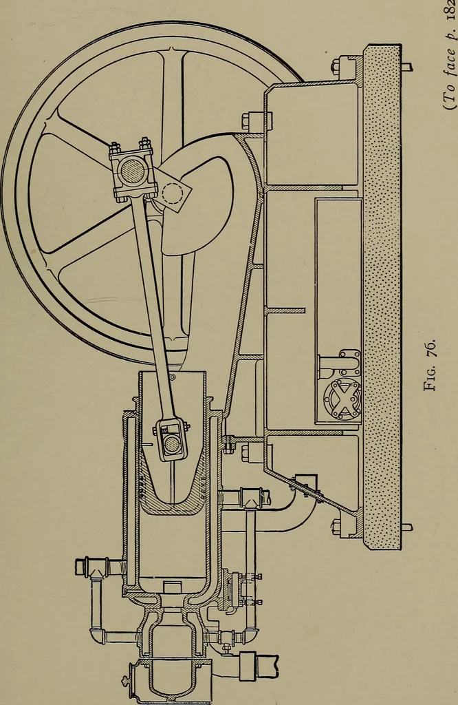 An illustration from The design and construction of oil engines, 1910, leaf 278