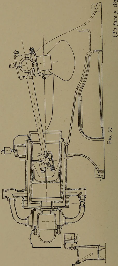 An illustration from The design and construction of oil engines, 1910, leaf 281