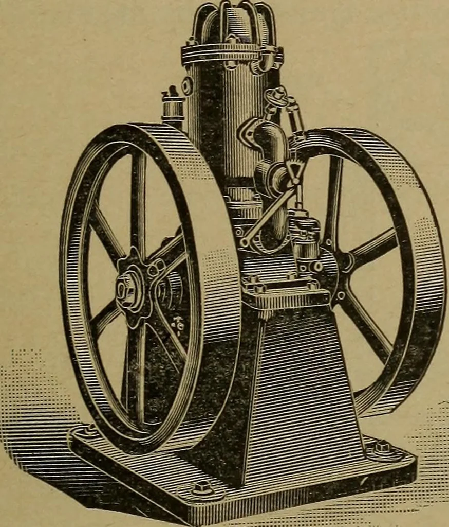 An illustration from The design and construction of oil engines, 1910, leaf 298