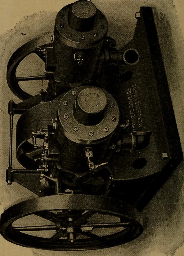 An illustration from The design and construction of oil engines, 1910, leaf 317