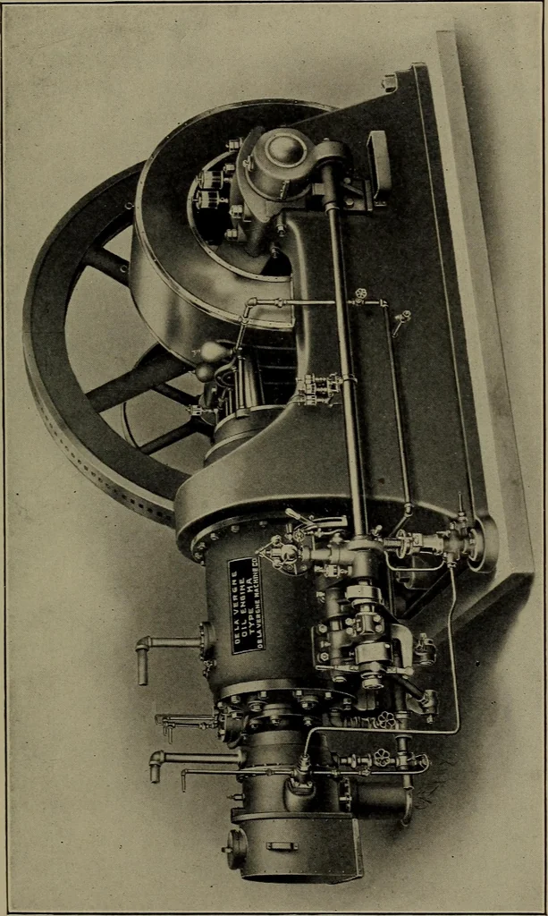 An illustration from The design and construction of oil engines, 1910, leaf 318