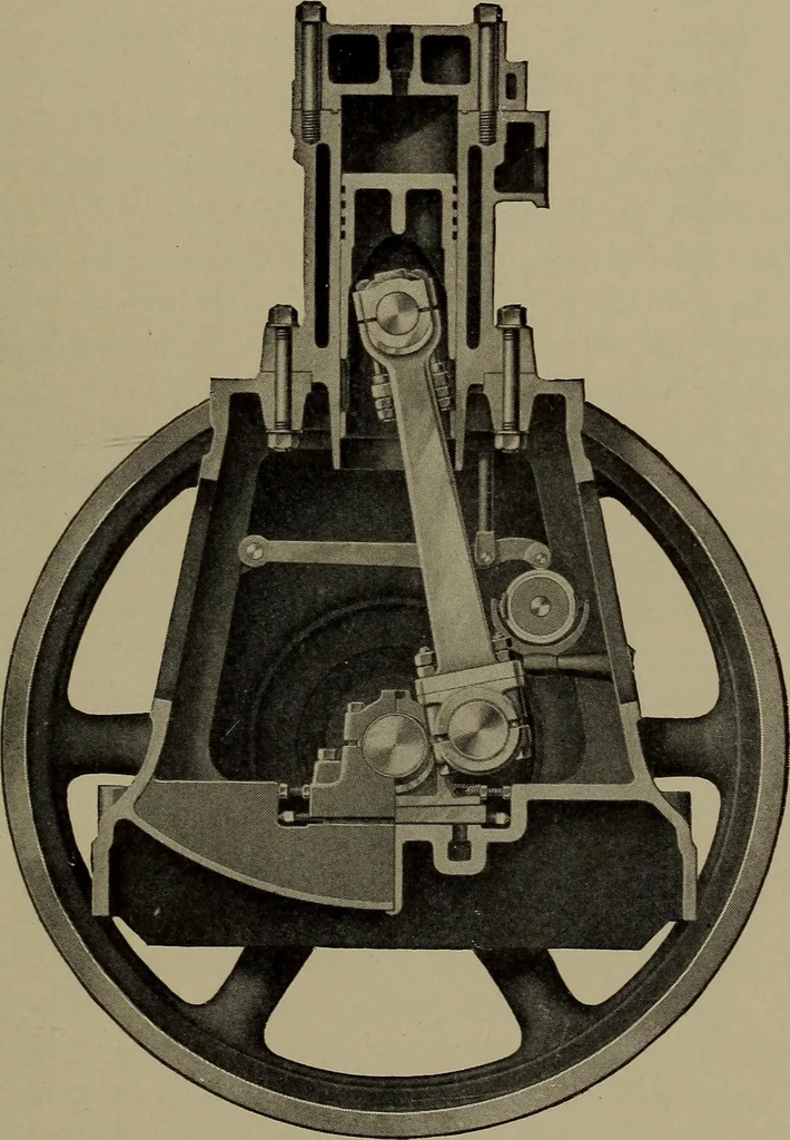 An illustration from The design and construction of oil engines, 1910, leaf 326