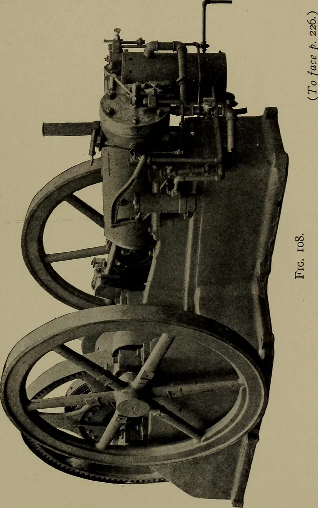 An illustration from The design and construction of oil engines, 1910, leaf 342