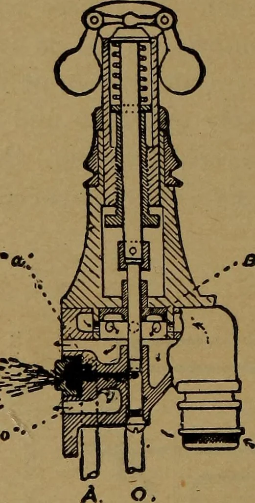 An illustration from The design and construction of oil engines, 1910, leaf 51