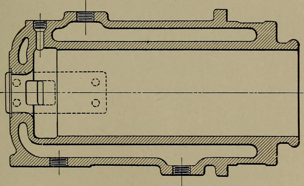An illustration from The design and construction of oil engines, 1910, leaf 64