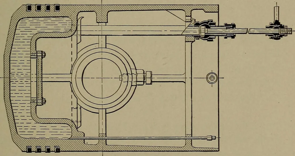 An illustration from The design and construction of oil engines, 1910, leaf 84
