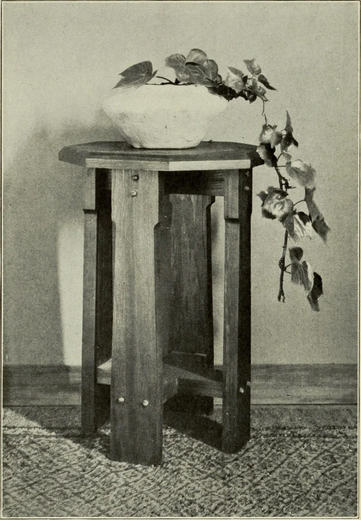 An illustration from Design and construction in wood, 1916, leaf 104