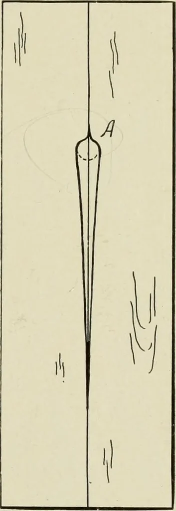 An illustration from Design and construction in wood, 1916, leaf 105