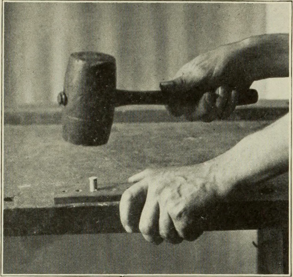 An illustration from Design and construction in wood, 1916, leaf 106