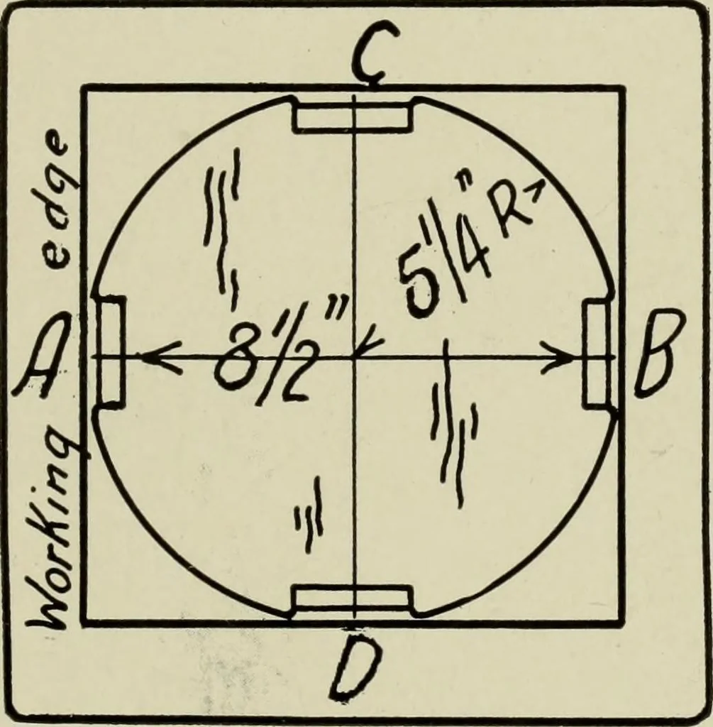 An illustration from Design and construction in wood, 1916, leaf 111
