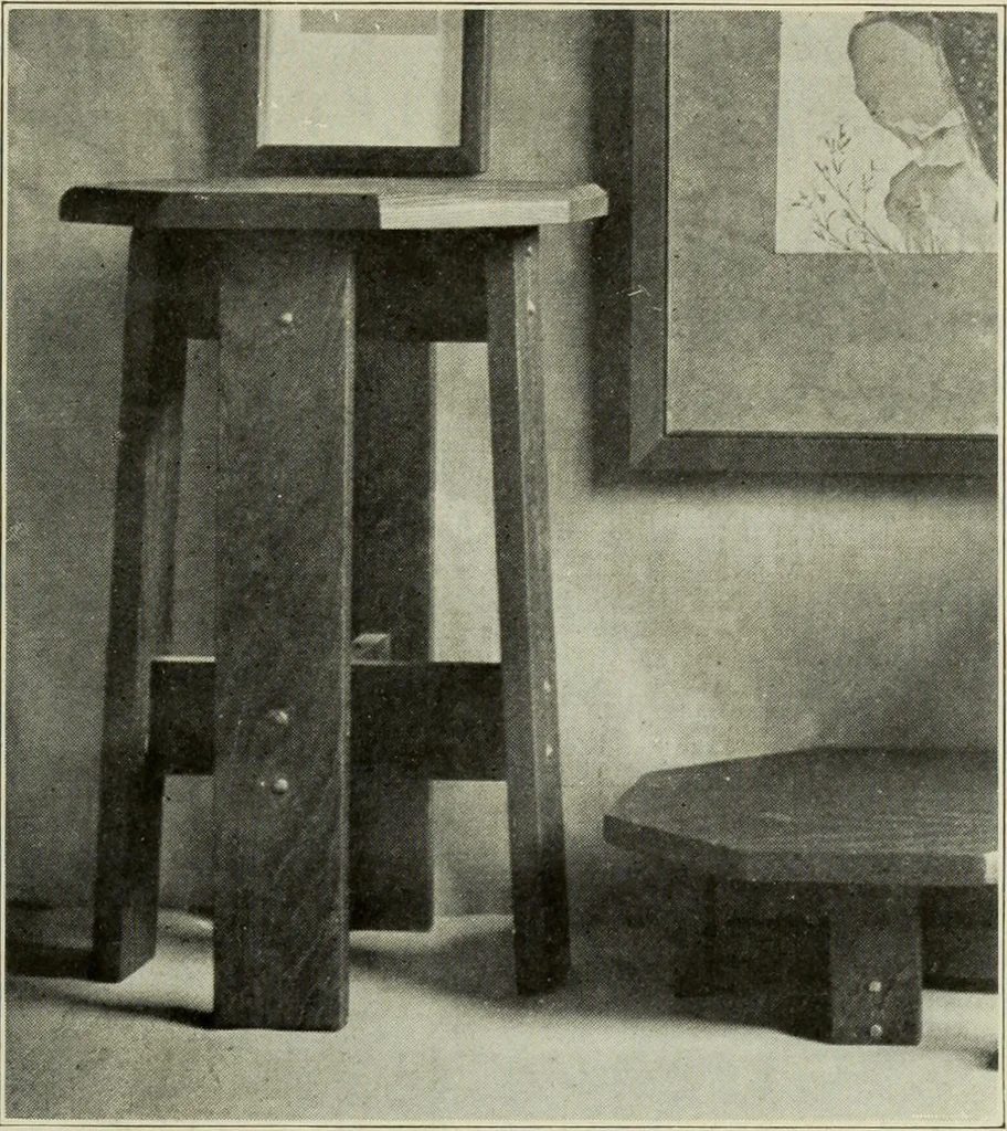 An illustration from Design and construction in wood, 1916, leaf 113