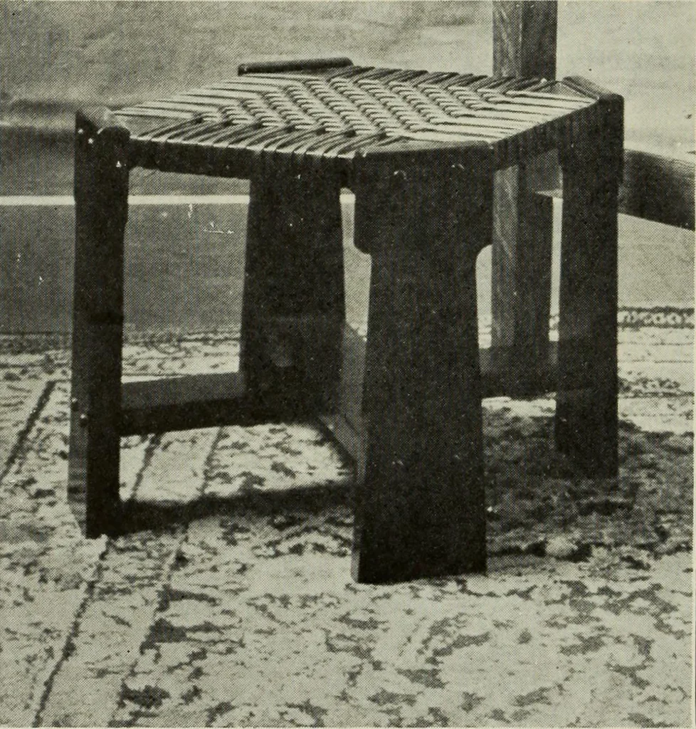 An illustration from Design and construction in wood, 1916, leaf 114