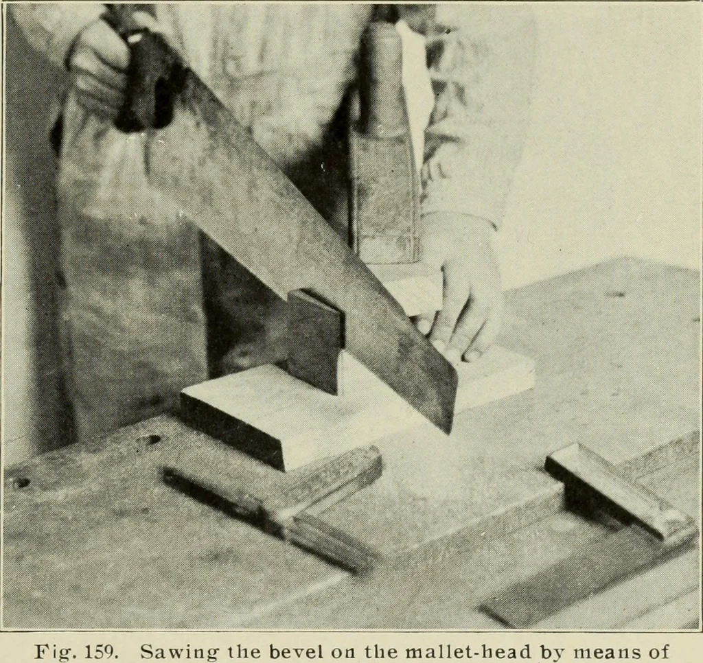 An illustration from Design and construction in wood, 1916, leaf 119