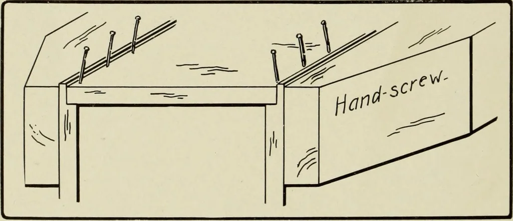 An illustration from Design and construction in wood, 1916, leaf 140