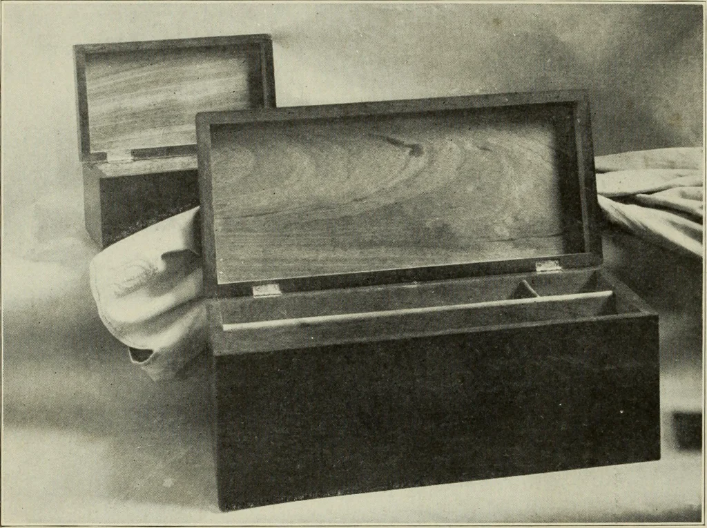 An illustration from Design and construction in wood, 1916, leaf 144