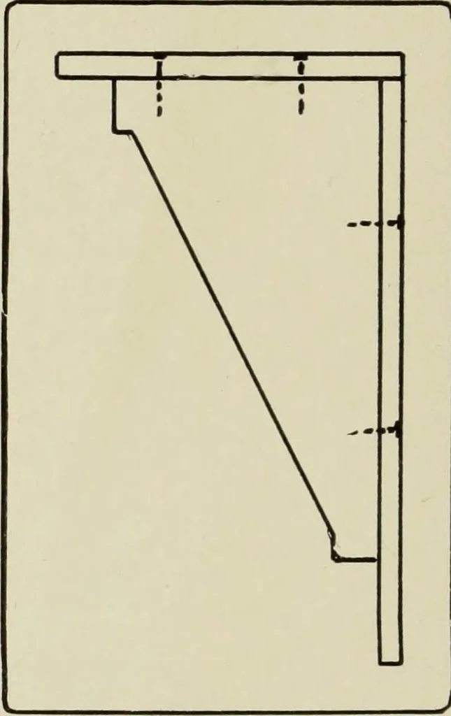 An illustration from Design and construction in wood, 1916, leaf 156