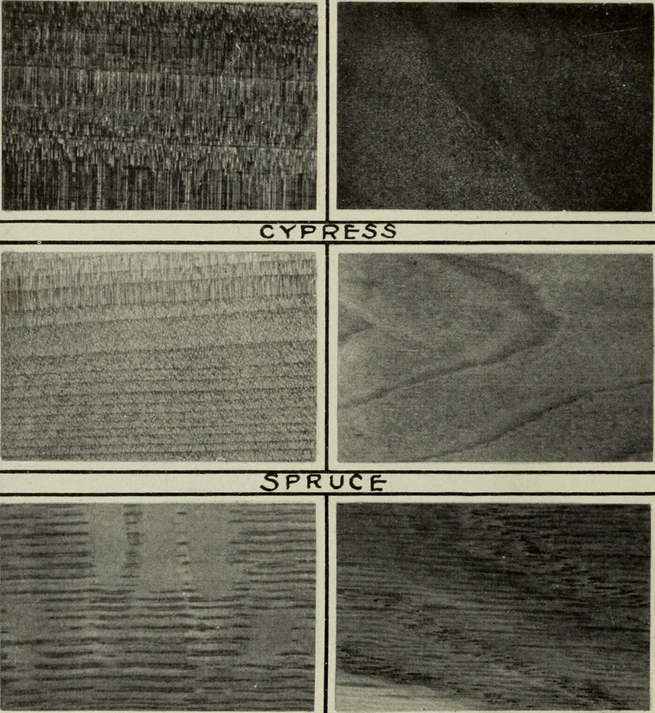 An illustration from Design and construction in wood, 1916, leaf 4