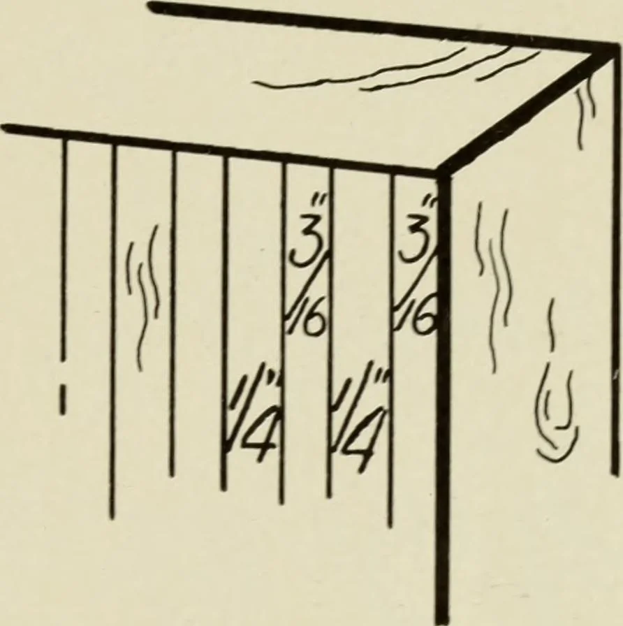 An illustration from Design and construction in wood, 1916, leaf 45