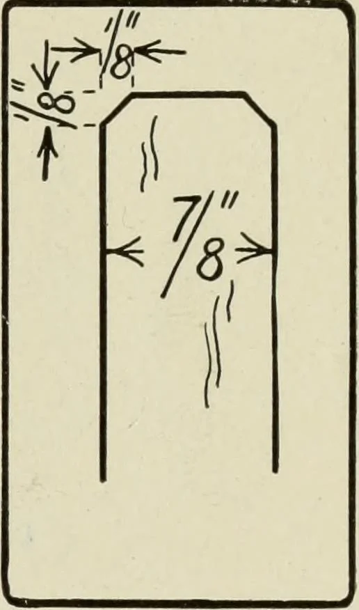 An illustration from Design and construction in wood, 1916, leaf 47