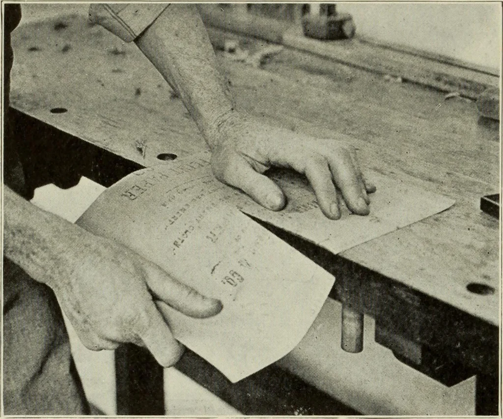 An illustration from Design and construction in wood, 1916, leaf 50