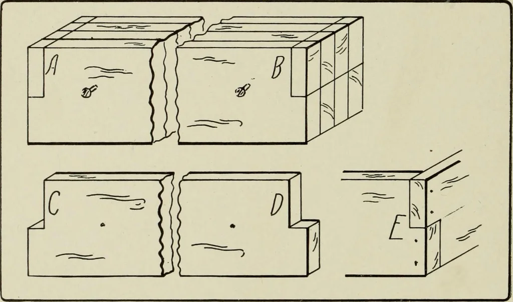 An illustration from Design and construction in wood, 1916, leaf 50