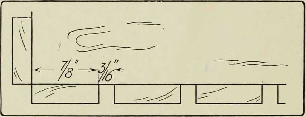 An illustration from Design and construction in wood, 1916, leaf 54