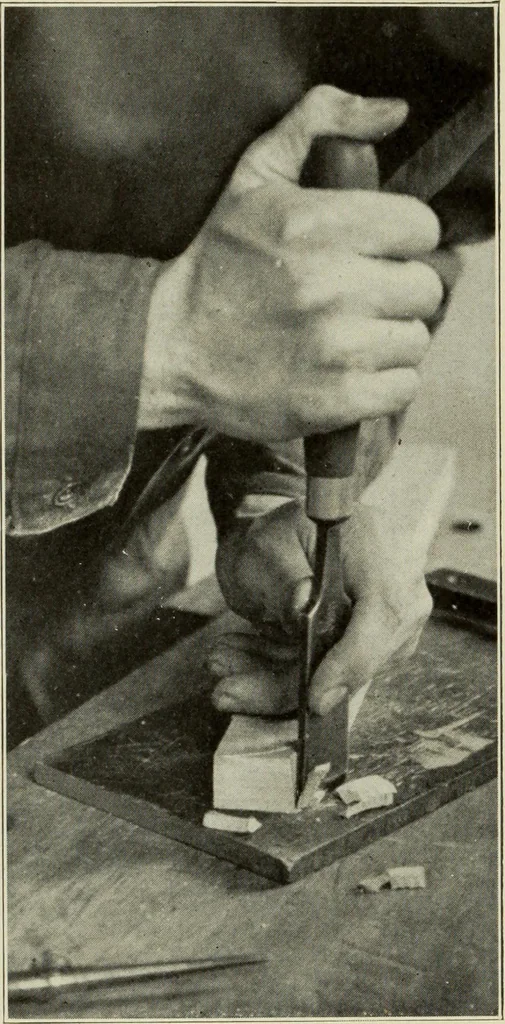 An illustration from Design and construction in wood, 1916, leaf 60
