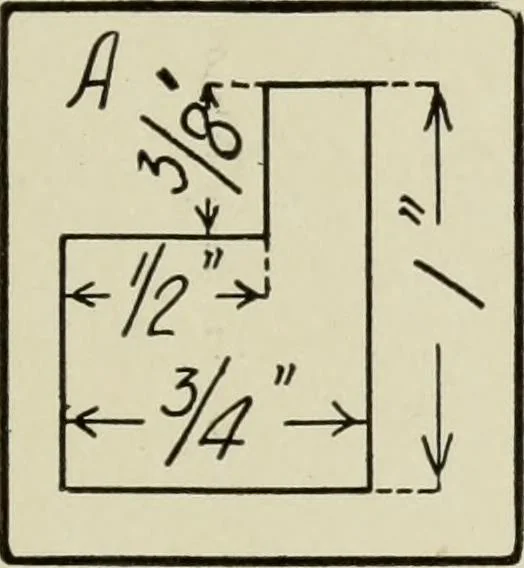 An illustration from Design and construction in wood, 1916, leaf 73