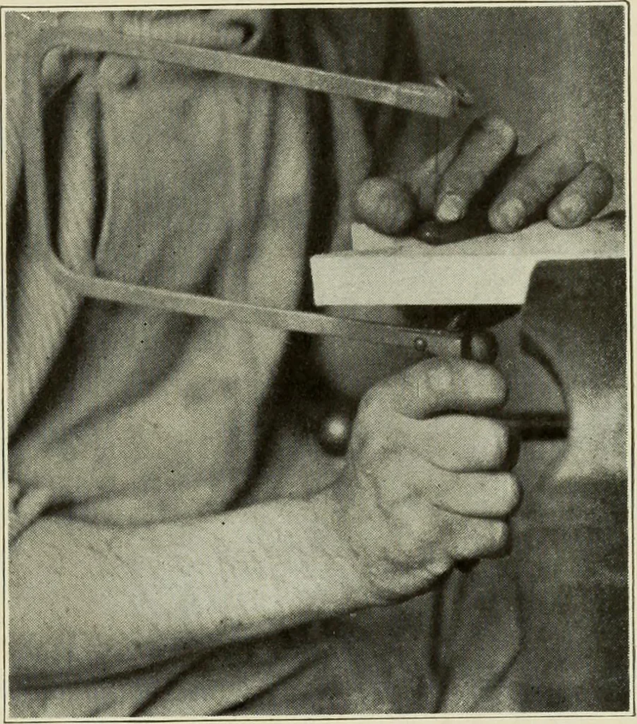 An illustration from Design and construction in wood, 1916, leaf 95