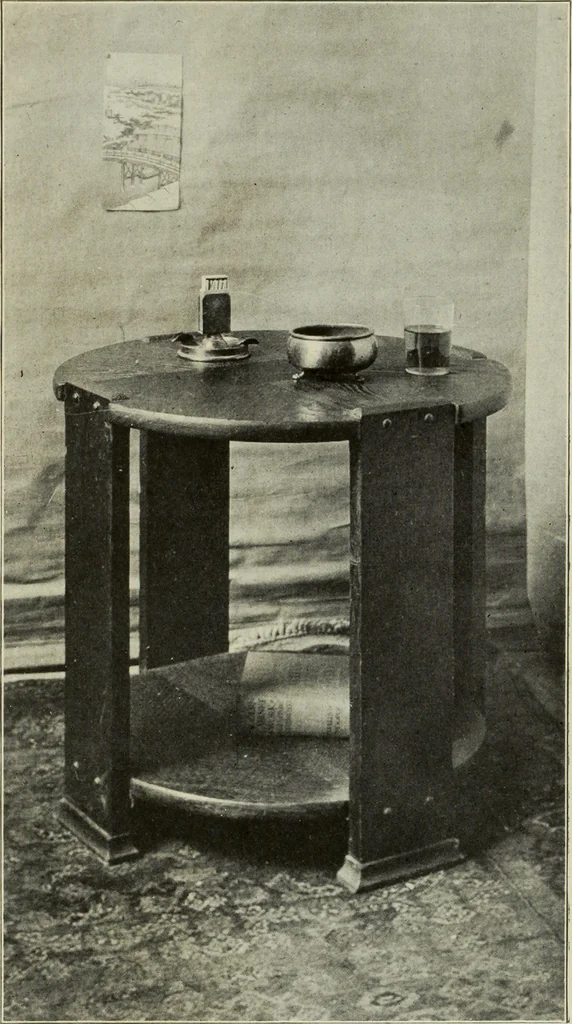 An illustration from Design and construction in wood, 1916, leaf 98