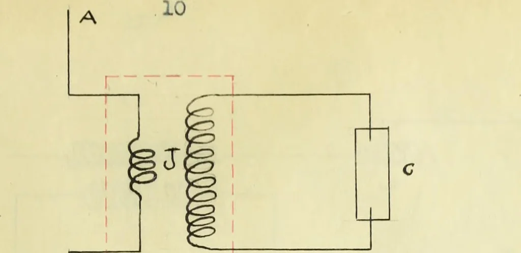 An illustration from The design and construction of a practical wireless telegraph station, 1910, leaf 27