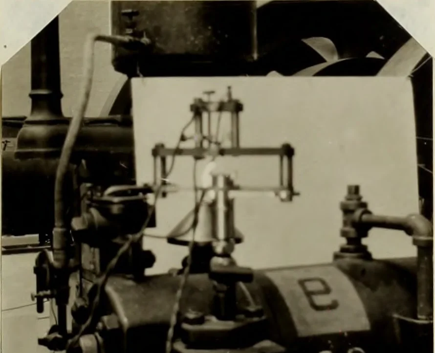 An illustration from The design, construction and test of a direct reading engine indicator, 1917, leaf 92