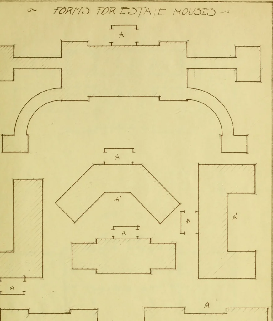 An illustration from A design for a country estate, 1910, leaf 50