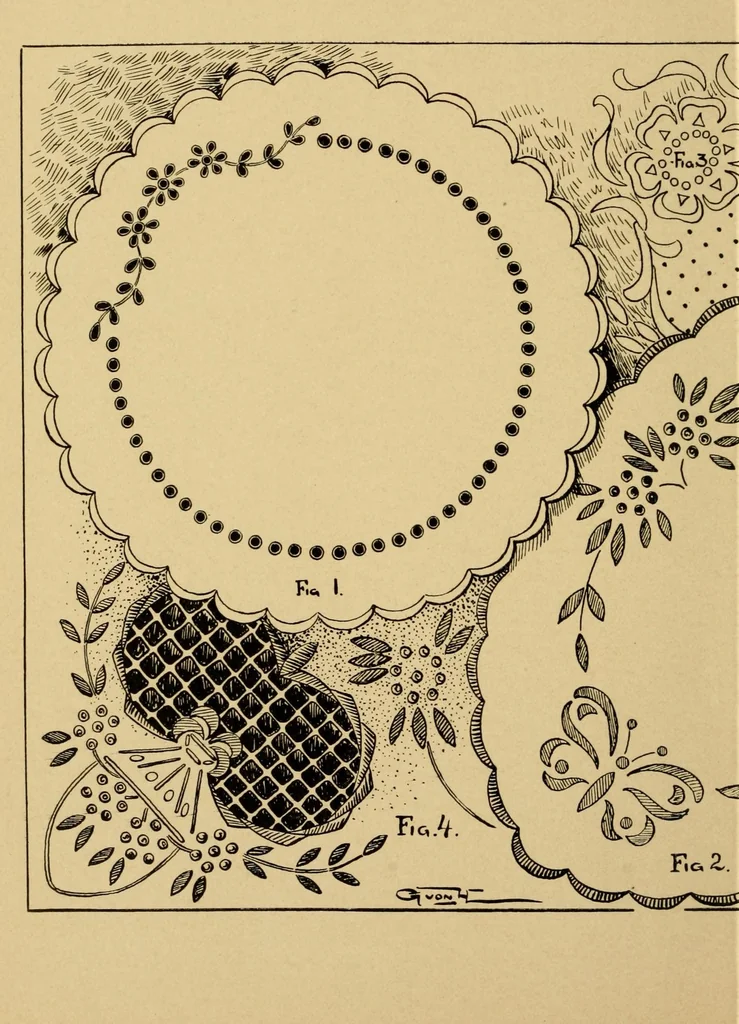 An illustration from Designing for art-needlework;, 1915, leaf 142
